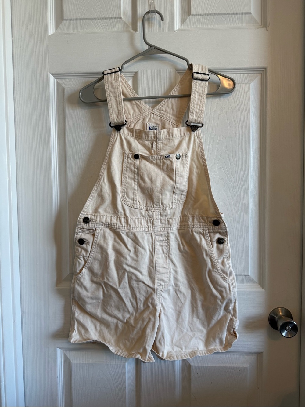 Cream Short Overalls LEE XS